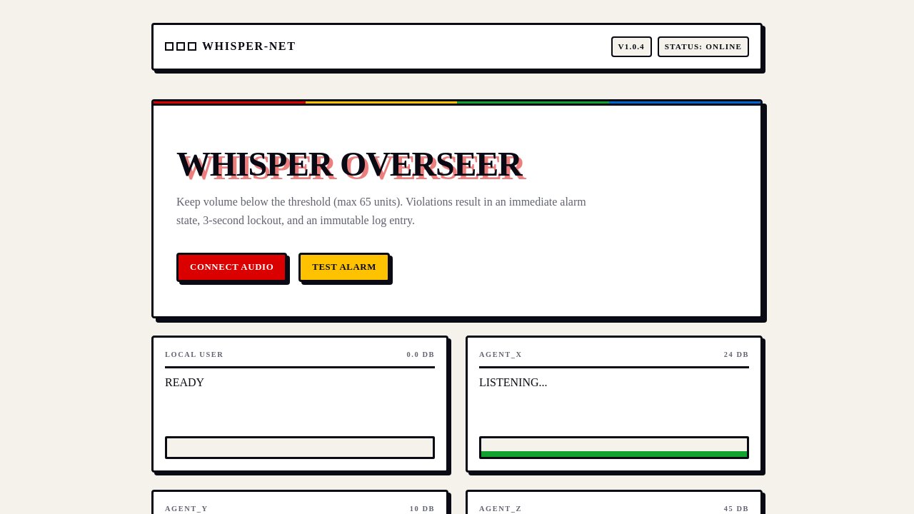 whisper-only